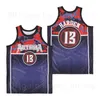 Movie Artesia High School James Harden Jersey 13 Män Basket Hip Hop Digi Camo Alternativ Andningsbar Hiphop Team Färg Svart Navy Blue Sport Shirt Uniform