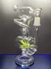 Recycler Tornado Perkolator Glasbong Wachspfeife Bongs Wasserpfeifen Öl-Dab-Rigs Glasrecycler mit Schüssel Sestshop