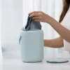 Mini Socks Washing Machines With Capacity of 2.8L 12W Two-Way Wave Wheel Motor Blue Light Antibacterial Lamp Clothes Wash Machinea43