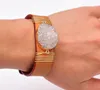Tennis DIY Handcraft Natural Elegant Druzy Leather Bracelet Cuff Wristband Unisex Light Brown With White Gemstone