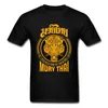 Hipster T-shirt Mens Worstelen Grappige Traktor Muay Thai Tiger Thailand Tshirt Beast Wildlife Animal Print T-shirt 210706