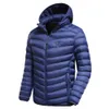 Mannen Winter Warm USB-verwarming Fleece Jassen Parkas Smart Thermostaat Afneembare Hooded Verwarmde Waterdichte Jacket Kleding 210916