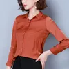 Womens tops and blouses black long sleeve top solid white korean fashion women clothes blusas shirts plus size 8104 50 210427