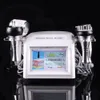 Taşınabilir 6in1 Ultrasonik Kavitasyon Vakum Bipolar RF Vücut Şekli Makinesi Bio Soğuk Çekiç Radyo Frekans Cilt Sıkılaştırma Yüz Göz Kaldırma