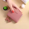 Wallets Fashion Women's Wallet Short For Women 2021 Coin Purse Zipper Clutch Ladies Card Holder Luxury Small Bag