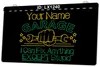 LX1240 Your Names Garage I Can Fix Anything Except Stupid Light Sign Dual Color 3D Engraving254F23643407364061