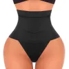 Womenss High-Waist Seamless Body Shaper Briefs Waist Trainer Firm Control Tummy Thong Shapewear Panties Girdle Underwear