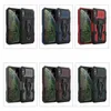 Mech Warrior Phone Cases TPU + PC + Metal 3 in 1 Mobiele telefoons Case Cover voor iPhone 13 12 11 PRO MAX X XS XR 7 8 6S Plus SE2020 Motorola