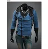 Plus Size M-6XL Herrenjacke, schmal, personalisierter Hut-Design, Hoodies, Sweatshirts, Pullover, Assassins Creed-Mantel