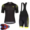 Verão Scott Team Mens Ciclismo Jersey Terno de Manga Curta Camisa Bicicleta Calças Bib Sets Quick Seco Respirável Pro Racing Roupas tamanho XXS-6XL Y21041038