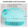 Silicone Silicone Pet Bath Brush Massage Pente Para Pequenos Cães Grandes Gatos Chuveiro Grooming Luvas de Limpeza Chiens Perro Banheiro Suprimentos