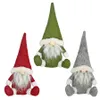 Merry Christmas Swedish Santa Gnome Plush Doll Ornaments Handmade Holiday Home Party Decor Christmas Decor DHL 0817