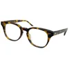 montatura per occhiali unisex retrovintage di qualità tumme plank fullrim 4921145 stile classico johnhny depp per prescrizione fullset case303R