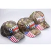 Donald Trump 2024 Berretti da baseball Camouflage Cappelli per le elezioni presidenziali americane Regolabili Sport all'aria aperta Camo Trump Hat CYZ3152