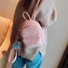 Sacs de plein air Simple sac à dos en velours côtelé femmes fermeture éclair souple voyage adolescents sac d'école mignon Kawaii enfants accessoires