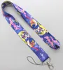 Cartoon Anime Figure Keychain Neck Rem Lanyards Key Chain Cute Badge Rings Cosplay Accessories2163481