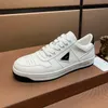 top quality designer shoes Men luxury genuine leather Designer Sneakers Size 38-44 model QLCJ01