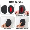 1 Pair Bandless Fleece Ear Muffs Windproof Winter Warm Ourdoor Cold Weather Earmuffs For Women Man Ear Covers