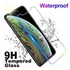 Tempererade glas telefoner Skärmskydd för LG STYLO 5 Google Pixel 3XL Samsung A10 iPhone 15 14 13 12 11 Pro Max XR X med låda