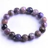 Perles Strands Pierre Naturelle Charoite Bracelet Pour Hommes Femmes Bracelets Bracelets Exquis Mode Jewlery Anniversaire Fille Cadeau Fawn22