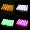 24pcs Reusable Battery Powered LED Flameless Candle Light Romantic Colorful Wedding Birthday Party Courtship Light Lamp