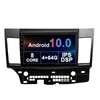 Araba DVD Oynatıcı Mitsubishi Lancer 2007-2015 GPS Navigasyon Sistemi Ile WiFi 4G Android 10 Inç Dokunmatik Ekran