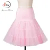 Rokken Vintage 50s 60 Baljurk Tutu Rok Swing Rockabilly Petticoat Onderrok Crinoline Fluffy Pettiskirt voor bruiloft 210724