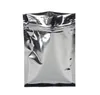 2021 8 Storlek 500pcs Mylar Väska Aluminiumfolie Förbättrad Värmeförseglingsventil Zipper Top Förpackningspåsar Snack Moisture Proof Storage DHL Gratis