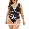 plus size bondage harness