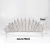 Awesome Miss Beauty Pageant Tiara Crown Clear Crystals Brides Headband Hair Accessory Wedding Bridal Prom Party Costumes 318g X0625