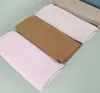 Women plain bubble chiffon scarf hijab wrap solid color shawls headband muslim hijabs scarves/scarf 47 colors