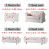 Big flower sofa cover Printed couch Polyester bench Covers Elastic stretchy Furniture Slips For Christmas home decor 210723