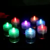 Submersible LED Lights Waterproof Underwater LEDS Candles Tea night Light for Events Wedding Centerpieces Vase Floral Xmas Holiday