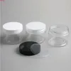 5oz Clear Plastic Jar With lids 150g Empty Cosmetic Containers Sample Cream Jars Packaging 20pcsgood