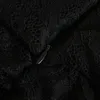 Sexy femme noir gaine robe transparente printemps mode dames dentelle plissée es femme élégant col carré 210515