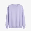 13 Colors S-2XL Korean Cotton Women Hoodie Sweatshirts Solid O-Neck Long Sleeve Oversize Spring Autumn Ladies Pullovers W613 210526