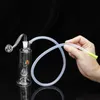 Wasserpfeifen Dab Bohrinsel Glaspfeifenleuchten Bongs Led Farbwechsel Shisha Tabak Ascheschale Tragbare Shisha Öl Percolater Bubbler Wasserpfeifen