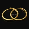 Fashion Dubai Gold Baby Bangle Jewelry for Boys Girls18k Gold Color Ethiopian/african Kids Bangles Bracelet Jewelry Q0717