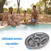 Summer Inflatable Float Beer Tray Party Bucket Cup Holder Water Play Pool Drinking Cooler Table for Swimming Bar 2106303582223