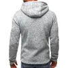 Mäns Tröjor Eridanus Brand Jacquard Hoodie Fleece Cardigan Hooded Coat Pullover för Man Hoody Sweatshirt MWW146