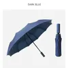Coupe-vent Double automatique 3 parapluie pliant femme homme 10K voiture grand Parasol pluie femmes hommes affaires parapluies forts