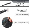 Tungsten Steel Military Tactical Pen Survival Multitool Emergency Glass Breaker Pens Writing Supplies Black Ink WJ111