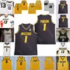 Missouri Basketball Jersey NCAA College Javon Pickett Brown Clarkson Porter Jr.