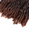 Papillon Locs pré-tressés Crochet cheveux 613 blond 30 vin rouge papillon fausses tresses serrures douces Passion Twist bouclés pour les femmes