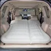 InCar Inflatable Bed Air Mattress Universal SUV Car Travel Sleeping Pad Outdoor Camping Mat Child Exhaust Pads Flocking PVC Auto Rear Seat Cushion Accessories