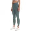 L-5 Fitness Athletic Yoga Leggings Calças Mulheres Meninas Cintura Alta Correndo Outfits Senhoras Esportes Leggins Gym Tights Pant Workout
