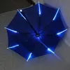 Parapluies LED Light-Up Umbrella Couleur variable Night Safety 8 Rib Light With Kids Cool Gift