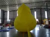 High quality Personalized 10 13 2 16 4 feet height giant inflatable rubber yellow duck model 3 4m tall cartoon for decoration toys331k