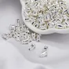 Composants de bijoux en métal Pièces de gros argent argent 5mm oreilles branchez les écrous Boucle d'oreille Recouvre des dos du matériel de fer 500pcs / lot ysh0650