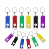 LED party Favor Toys Keychain Light Box-type Key Chain Ring advertising promotional creative gifts small flashlight Keychains 5.9*2.4cm ZC659